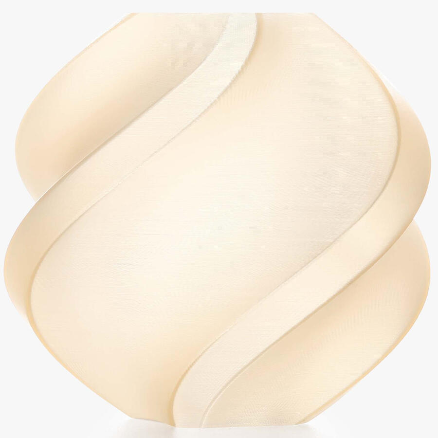 PLA Translucent Soft Yellow